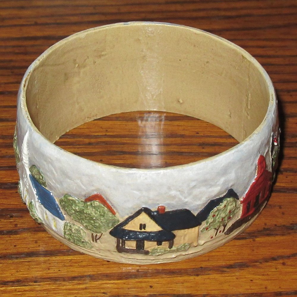 Bangle Bracelet, Vintage, 2 1/2-inch inner diameter